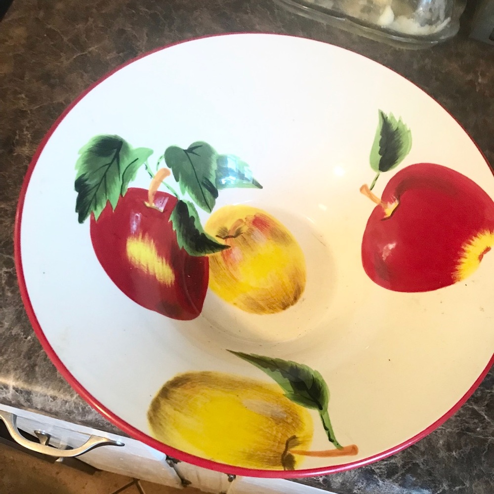 Large Fruit serving Bowl